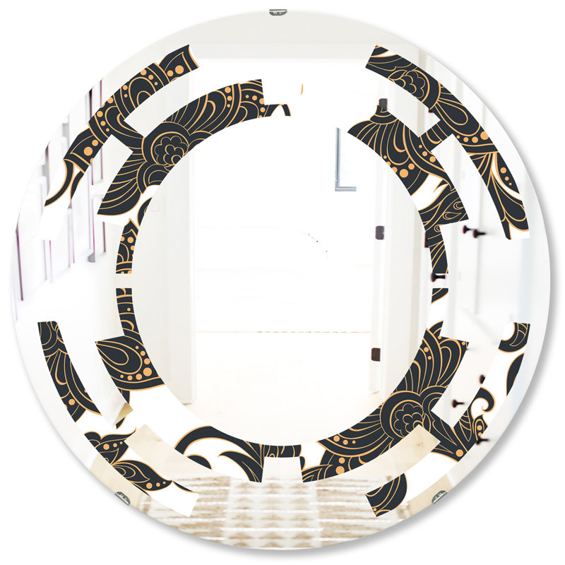 Miroir mural Space Indian, H 31,5 po x l po