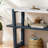 Retro Entryway Table with Open Shelf for Entryway-988315941