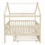 Lit en bois avec lit gigogne simple-118028849-118028852