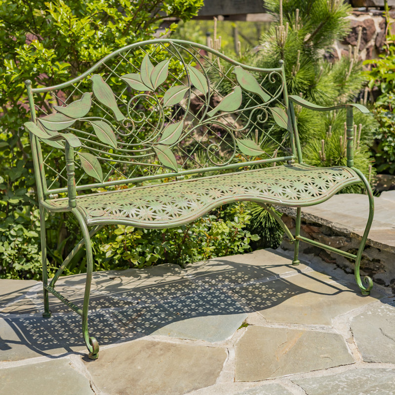 Banc d'extérieur en métal Macide