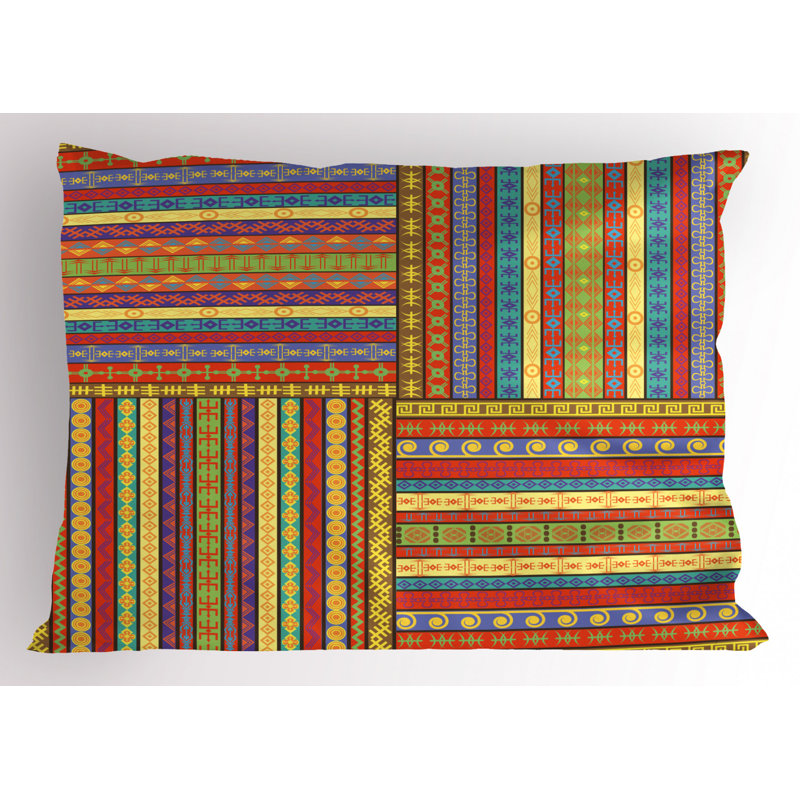 Taie décorative africaine, Simple