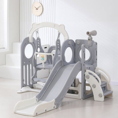 Ensemble de balançoire et télescope pour enfants 4 en 1 avec balançoire et télescope pour enfants