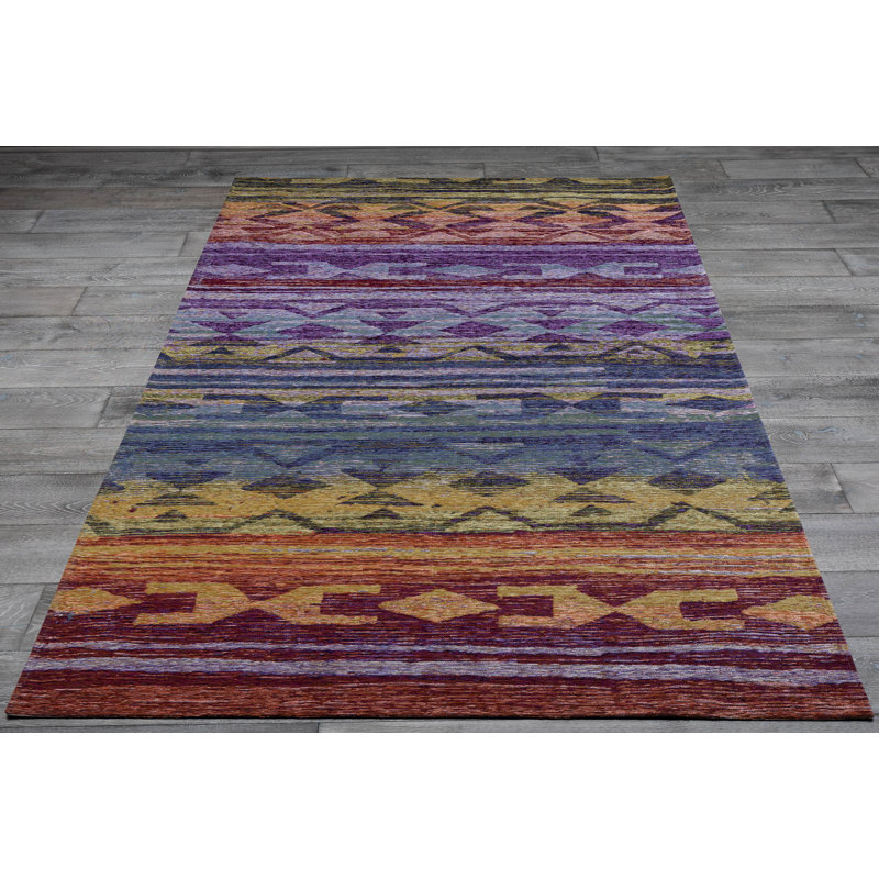 Lamoureux Southwestern Indoor Rug, Rectangle 5'2" x 7'8"