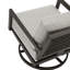 Chaise berçante pivotante à 360 degrés Avila