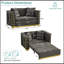 Virnelli 60.6 " Velvet Loveseat-234862911