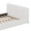 Grand lit tapissier au sol en velours-102533747