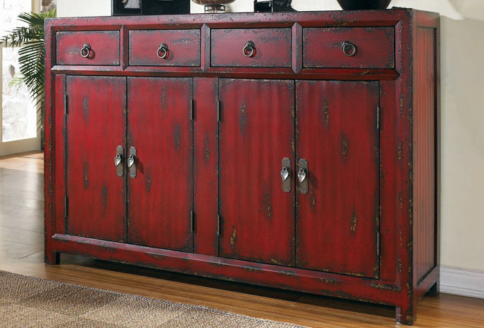 Seven Seas 58.25'' W Solid Wood Sideboard