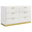 White 4-Piece Eastern King Bedroom Set-1528315878-1528315880