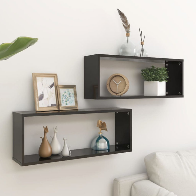 Aycel 2 Piece, 23cm H x 60cm W x 15cm D, Oak