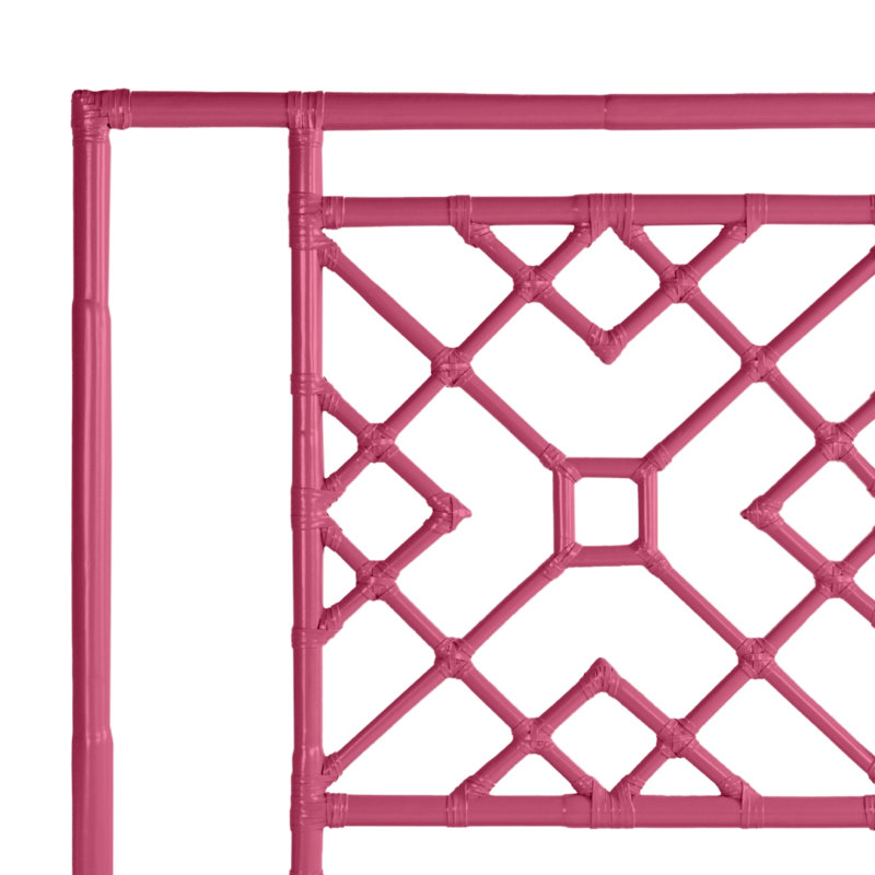 Camden Open-Frame Headboard, Twin, Pink