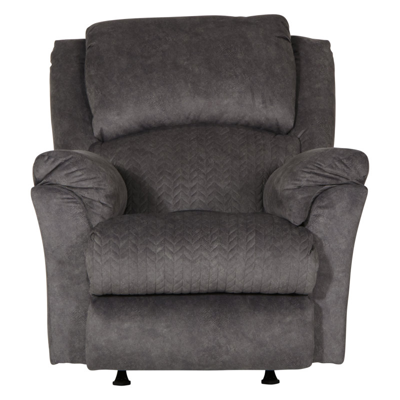 Fauteuil inclinable électrique inclinable de 39 po de largeur, Polyester gris
