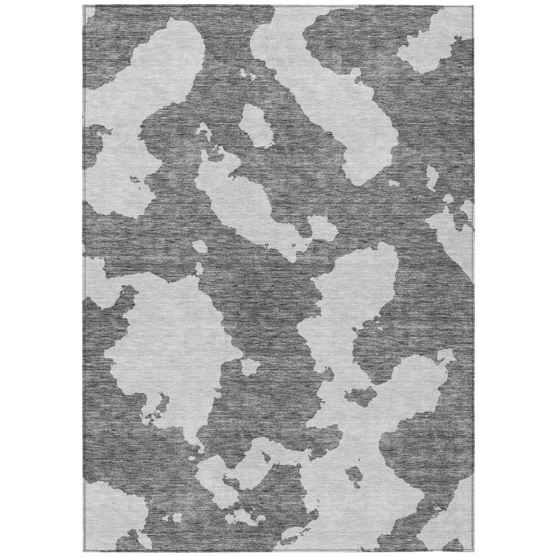 Aquaisha Abstract Indoor / Outdoor Rug, Rectangle 2'6" x 3'10"