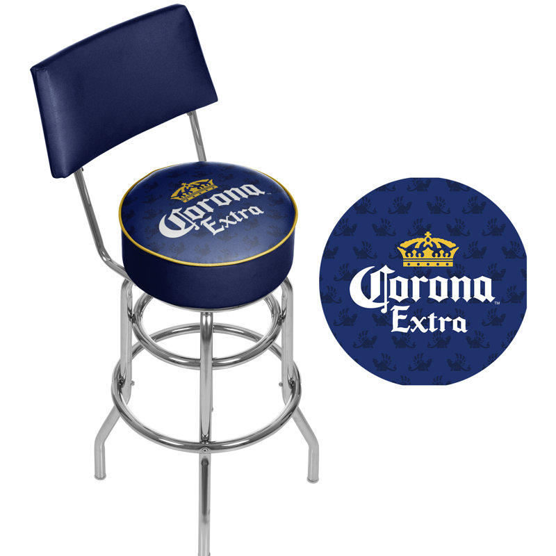 Swivel Upholstered Counter Stool