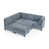 Chenille bleue est en rupture de stock