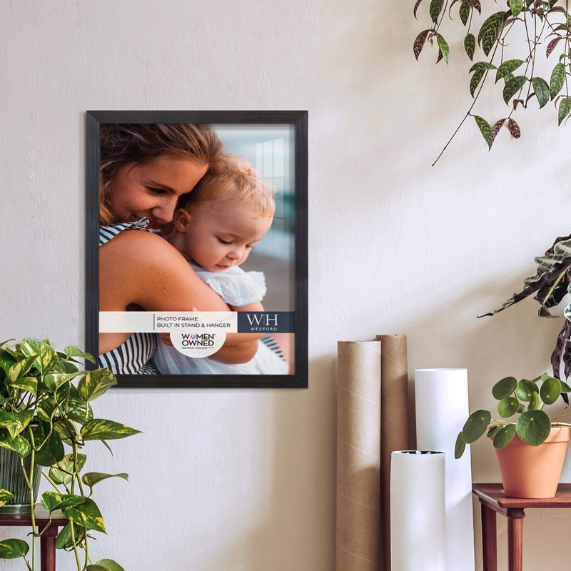 Wood Picture Frame - Set of 10, Ebony, 11" x 14"