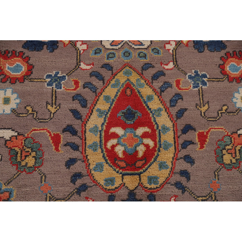 One-of-a-Kind 6'7" X 10'2" New Age Wool Area Rug in