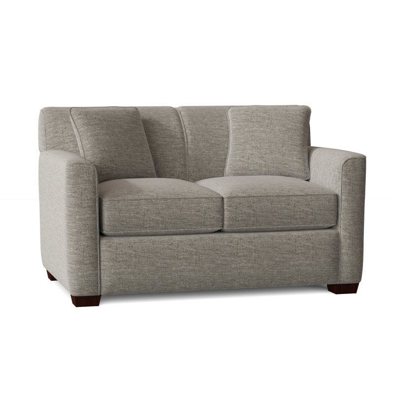 Causeuse à accoudoirs carrés de 60 po avec coussins réversibles Keaton, Townhouse 41 - gris, Non
