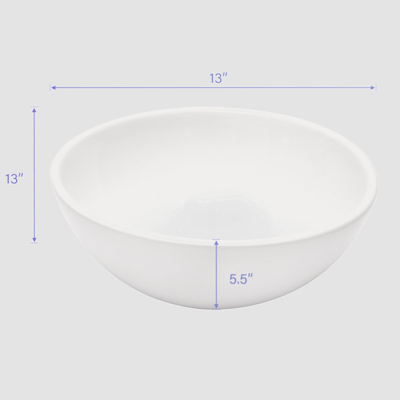 Lavabo de salle de bain ovale en céramique Go Peak