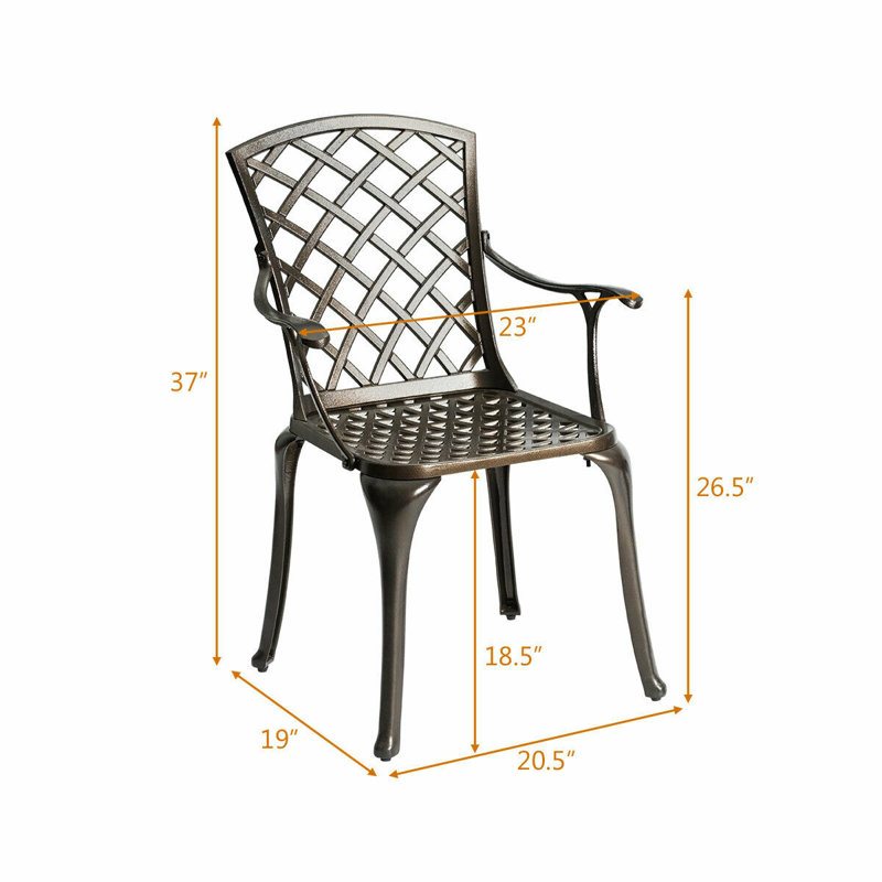Chaise de patio Jennette