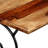 Console Table Solid Sheesham Wood 39.4"x15.7"x29.5"
