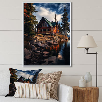 Belayneh Canada Lakehouse Retreat I sur toile