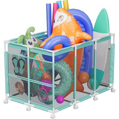 Pool Float Storage - Organisateur de rangement pour jouets d'extérieur pour nouilles de piscine