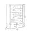 Armoire d'appoint verte et bois manufacturé vert