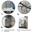 «Snowy Birds Window Views - Bird», art mural-670921302-670921327
