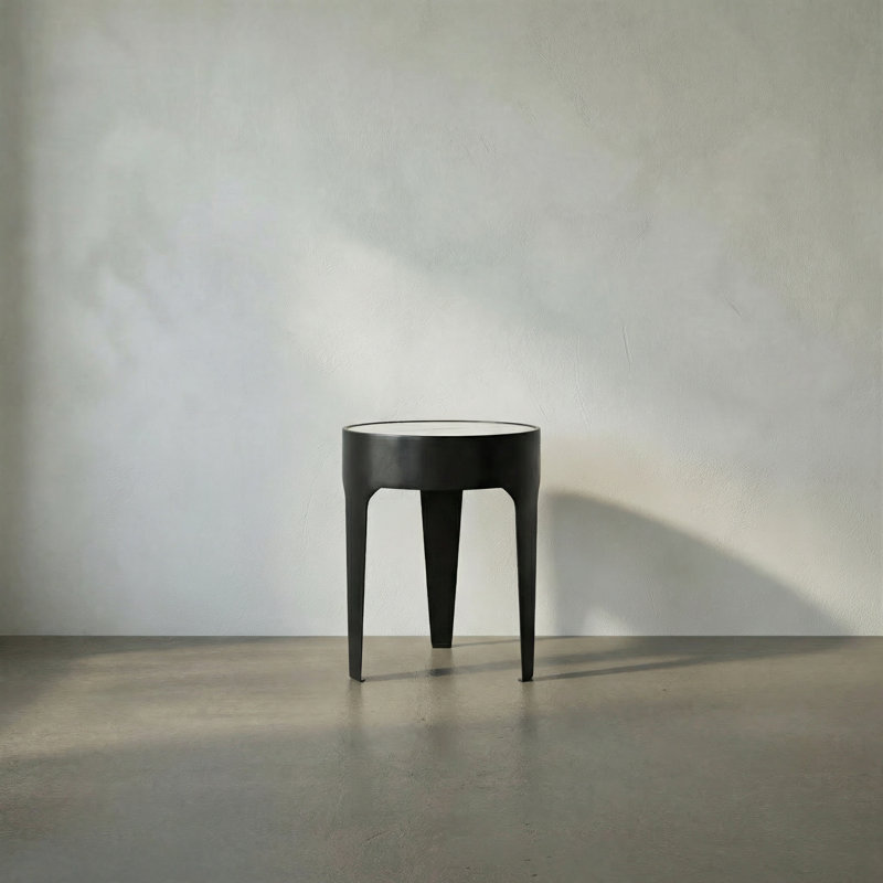 Marble Top End Table