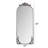 58"X24" Arched Full Body Mirror With Vintage Ornate Carved Applique On Top And Bottom, Hanging Wall Mounted Mirror, For Living Room Bedroom Retro Home Decor Mirror-115297047