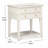 2-Drawer Tray Top Nightstand