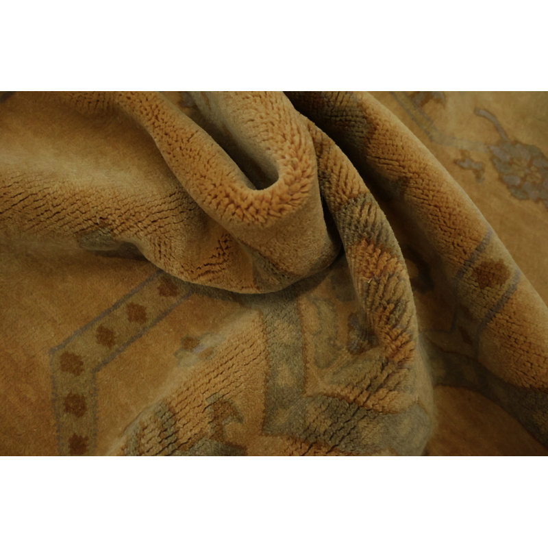 Tapis oriental chaud Oushak 5 x 6