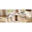 Tables de salle à manger extensibles (table seulement, sans chaises, avec plateau et pieds)