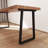 Durable Metal Table Legs 28''X24'' For Heavy-Duty Industrial Furniture, Perfect For Dining And Office Tables(Only Table Legs,No Table)