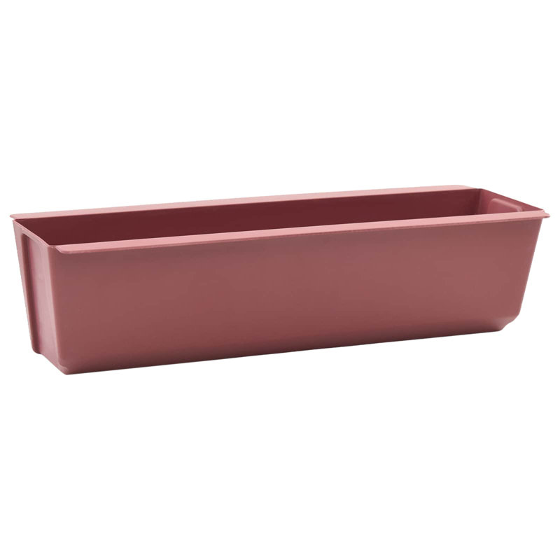 Planter, Brown, 9.5cm H x 36cm W x 13.5cm D