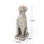 Statue de jardin d'extérieur pour chien