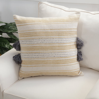  Cotton Throw Pillow Cover & Insert