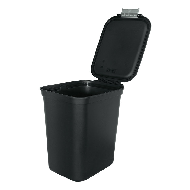 Plastic Manual Lift Kitchen Trash Can - 7.7 Gallons