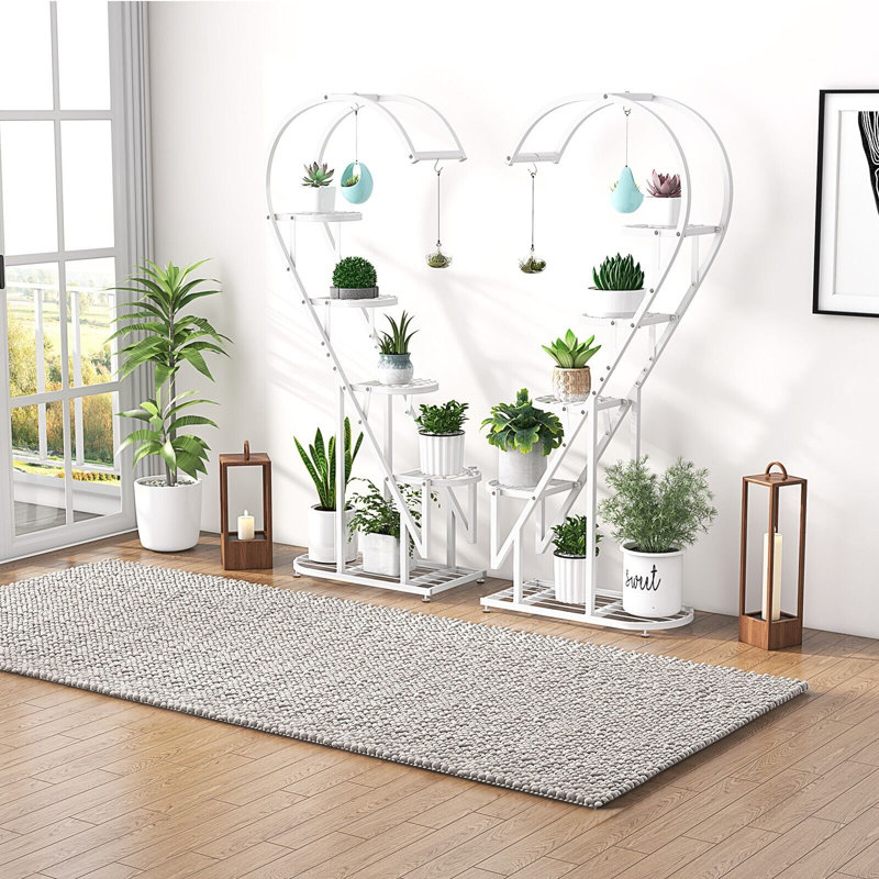 Sagers Plant Stand, White