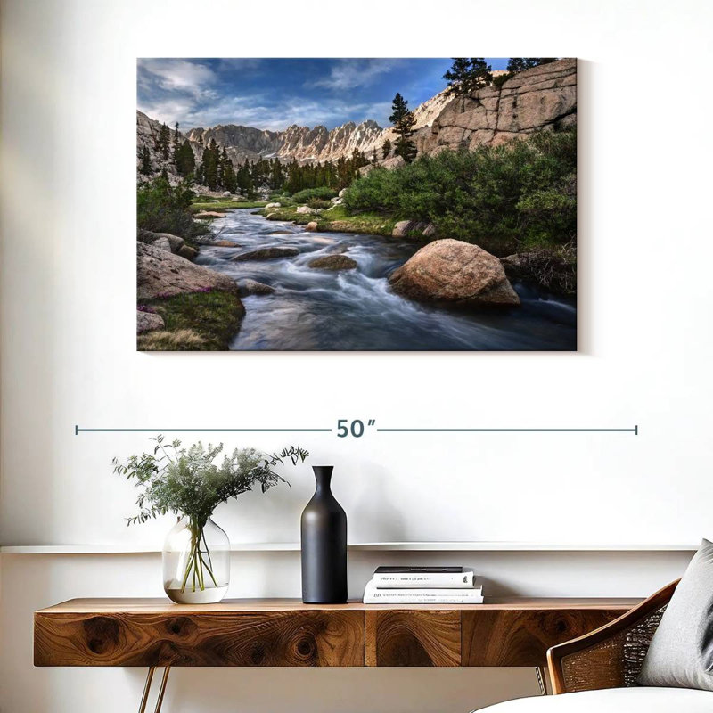 Alvord Mitre Basin Rock Creek, H 26 po x l 39 po