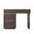Soild Wood Vanity Table With Cabinet Drawer Rock Plate Top And Metal Base-1144015561