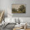 Art mural encadré, rétro, antique et classique pour chambre à coucher - 24 po x 36 po