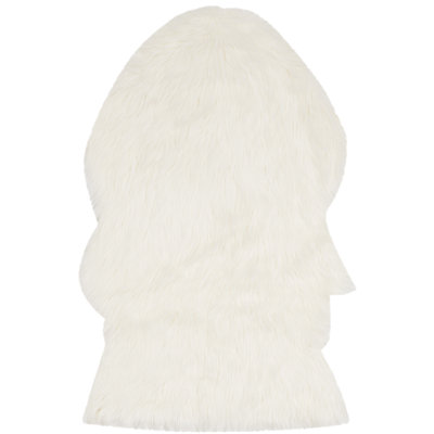 Baer Faux Sheepskin Hand Woven Area Rug