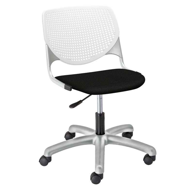 Kool Poly Task Chair, Tuxedo
