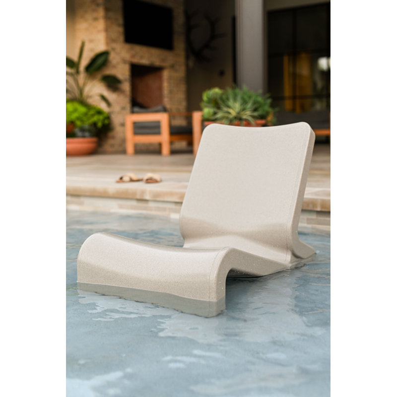 Line Outdoor Lounge Chair, Sandstone