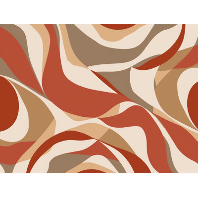 Swirls Cool Pattern Cotton Blend Comforter