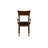 Ingrid 19.25'' H Upholstered Cherry Armchair-22354360-59696586