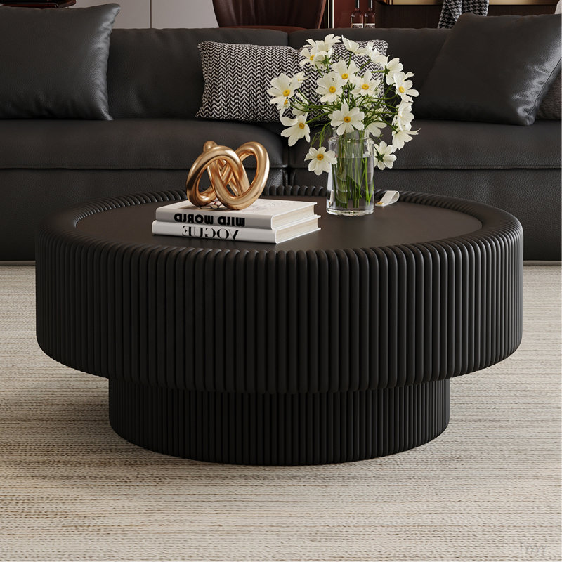 Table basse 31,5 po, Noir