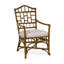 Chippendale Upholstered Arm Chair-1220169757-1252848227