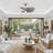 Alessandra - Five Blade Ceiling Fan - Integrated LED-1043533118-1043533119